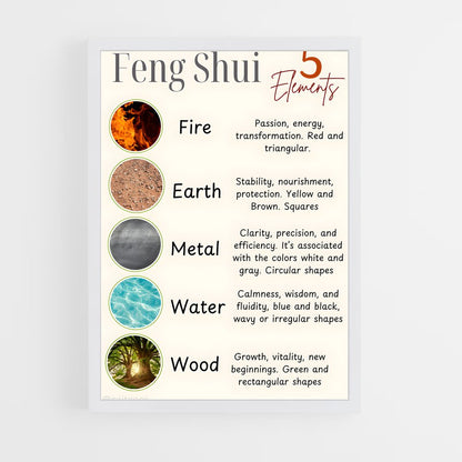 ap-feng shui-1 cadre Blanc