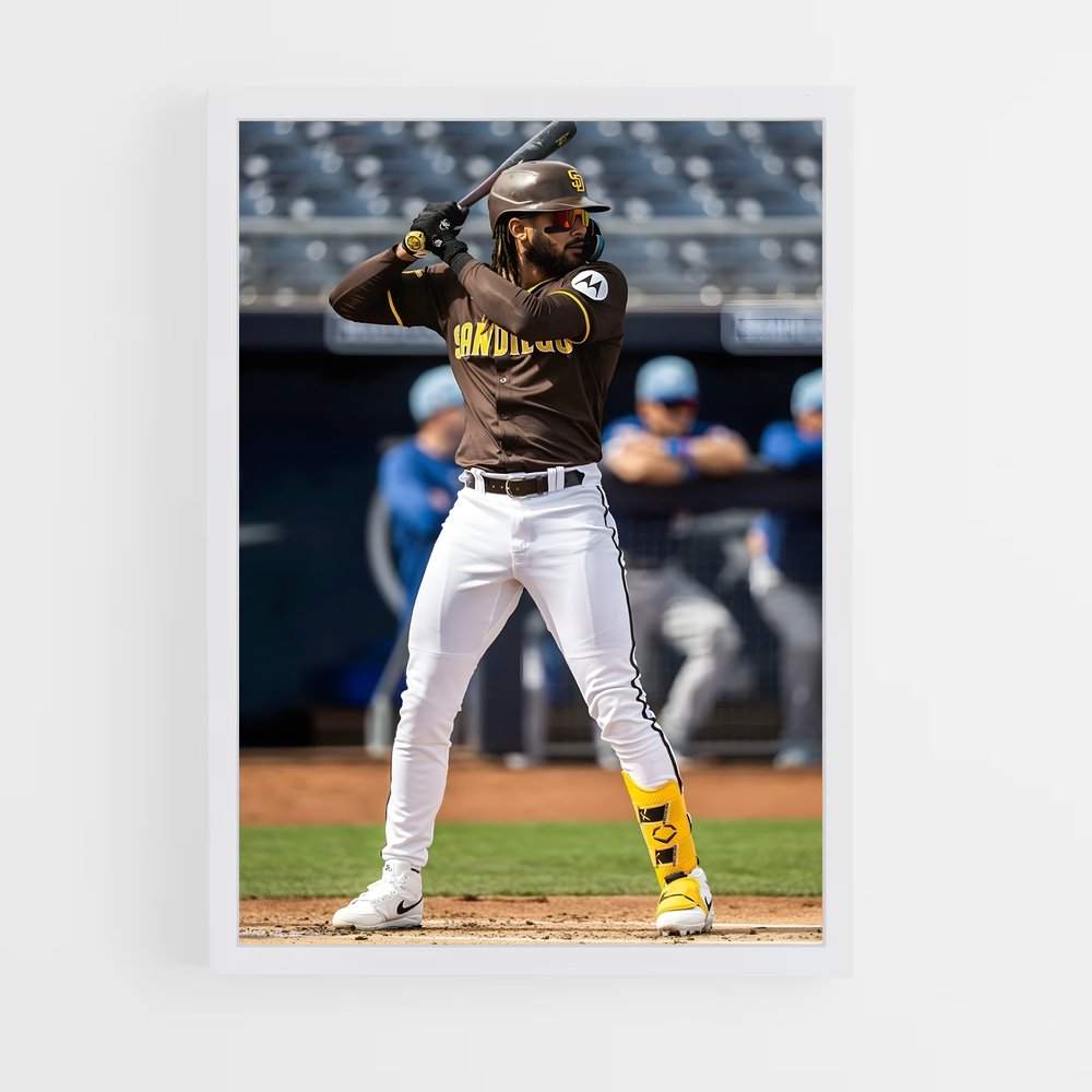 ap-fernando tatis jr-5 cadre Blanc