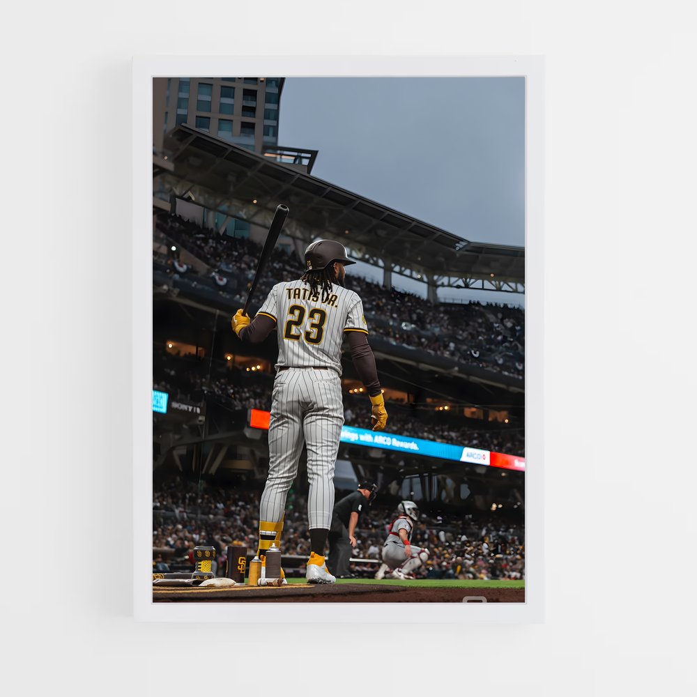 ap-fernando tatis jr-6 cadre Blanc