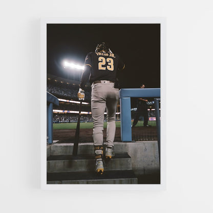ap-fernando tatis jr-8 cadre Blanc
