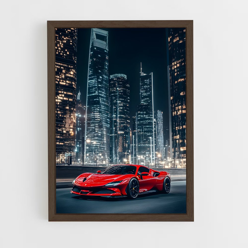 ap-ferrari-4 cadre Bois foncé
