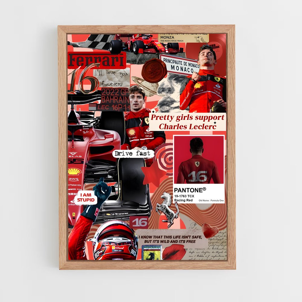 ap-ferrari-5 cadre Bois clair