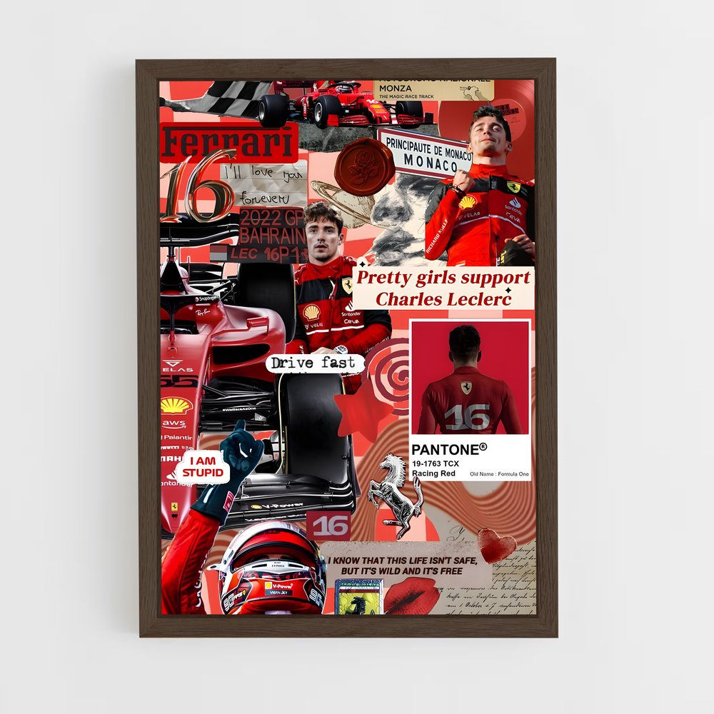 ap-ferrari-5 cadre Bois foncé