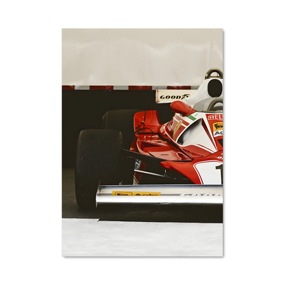 Poster Ferrari 312t 77442