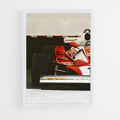 ap-ferrari 312t-1 cadre Blanc