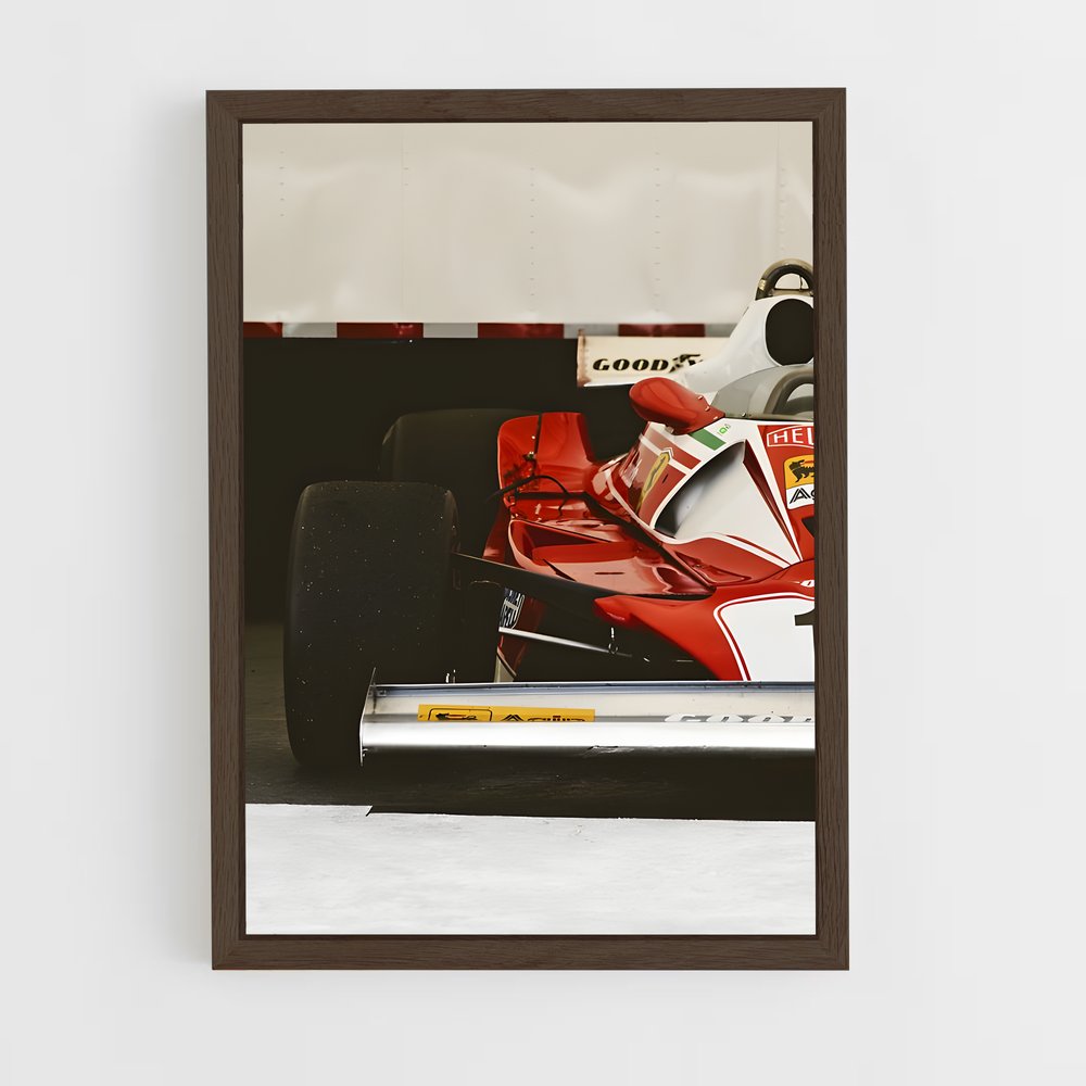 ap-ferrari 312t-1 cadre Bois foncé