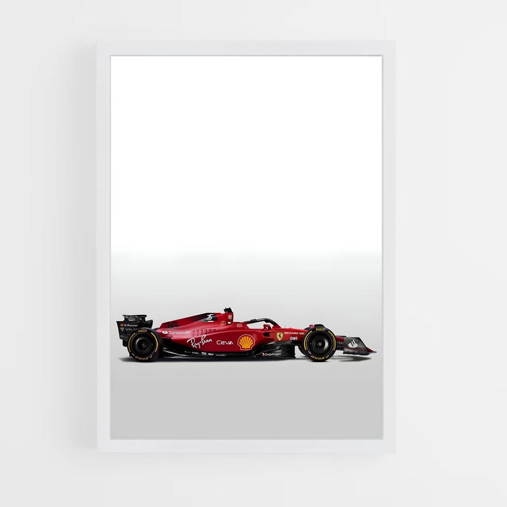 ap-ferrari f1-75-3 cadre Blanc