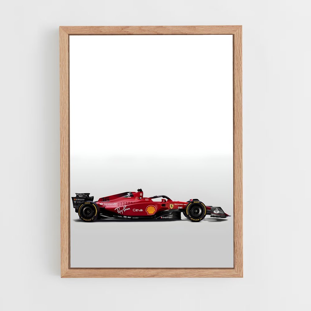 ap-ferrari f1-75-3 cadre Bois clair