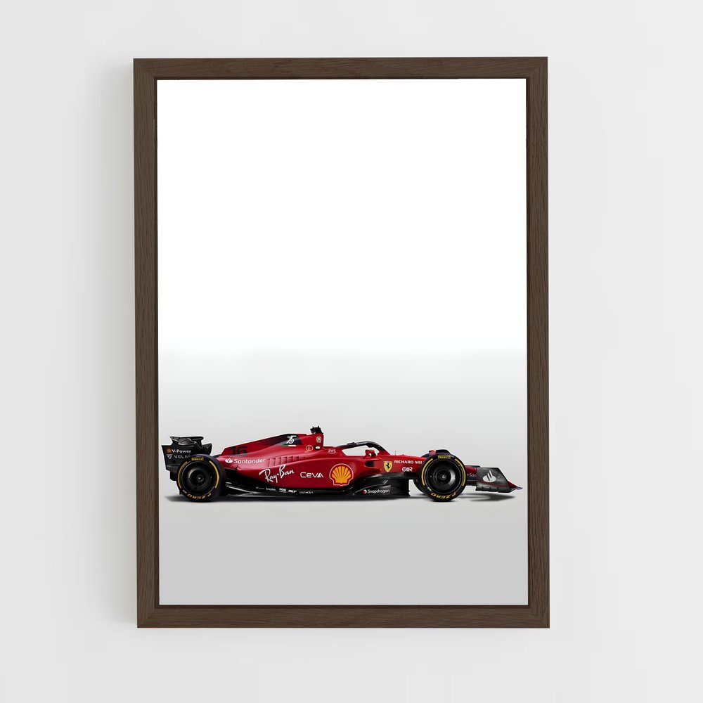ap-ferrari f1-75-3 cadre Bois foncé