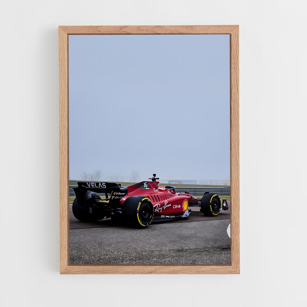 ap-ferrari f1-75-4 cadre Bois clair