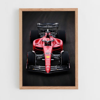 ap-ferrari f1-75-6 cadre Bois clair