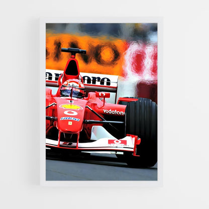 ap-ferrari f2002-1 cadre Blanc