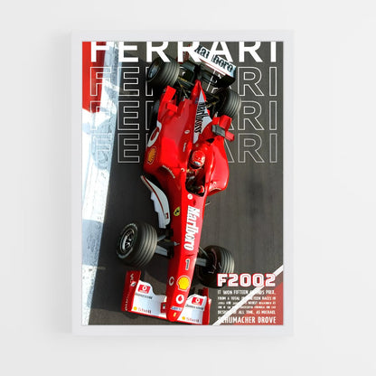 ap-ferrari f2002-2 cadre Blanc