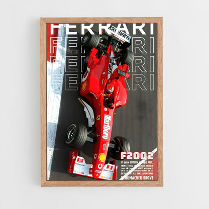 ap-ferrari f2002-2 cadre Bois clair