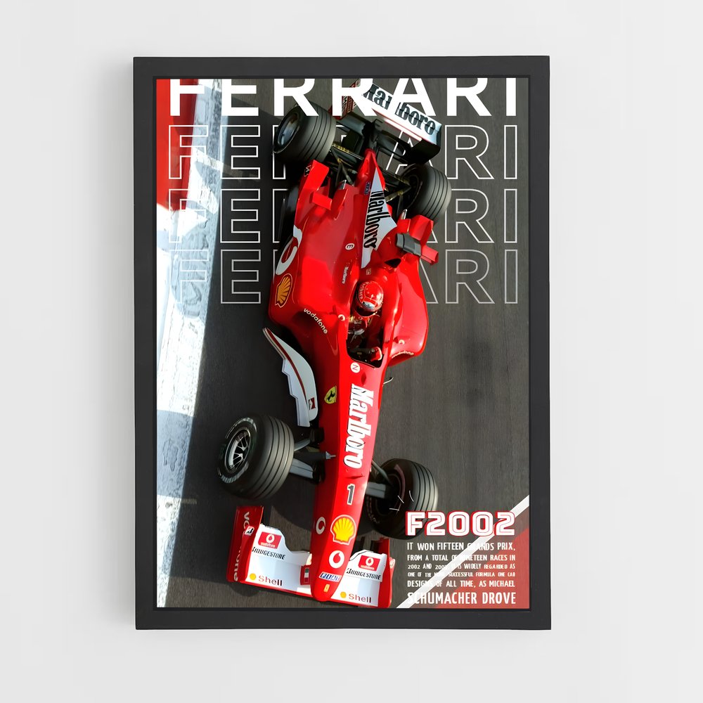 ap-ferrari f2002-2 cadre Noir