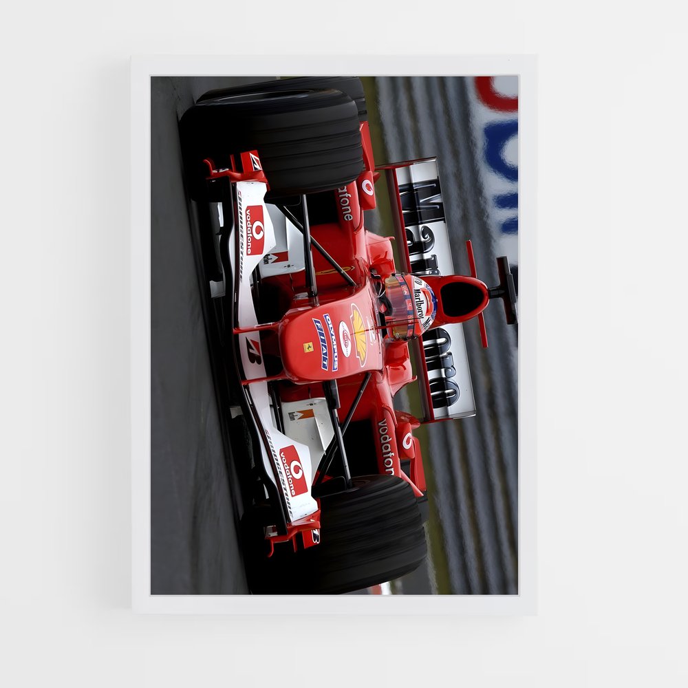 ap-ferrari f2004-2 cadre Blanc