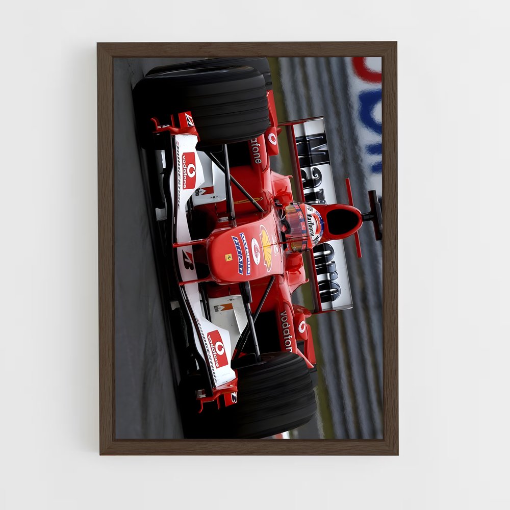 ap-ferrari f2004-2 cadre Bois foncé