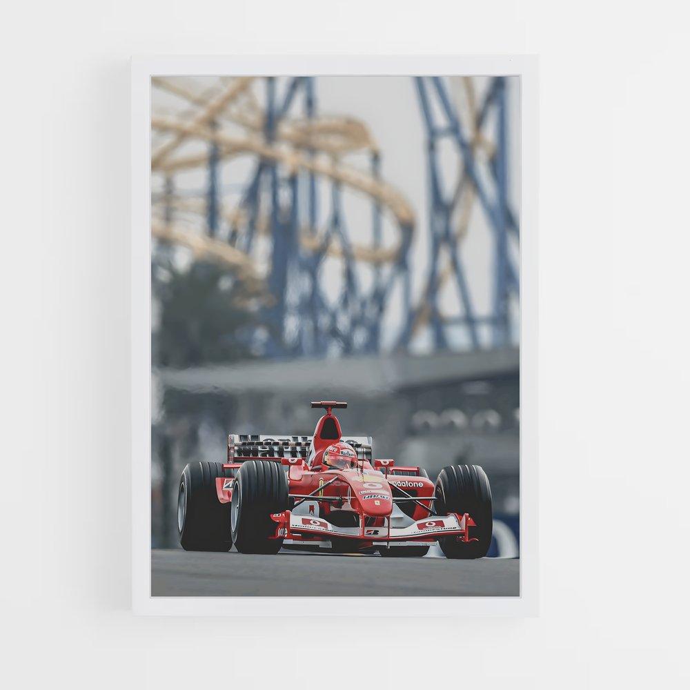 ap-ferrari f2004-3 cadre Blanc