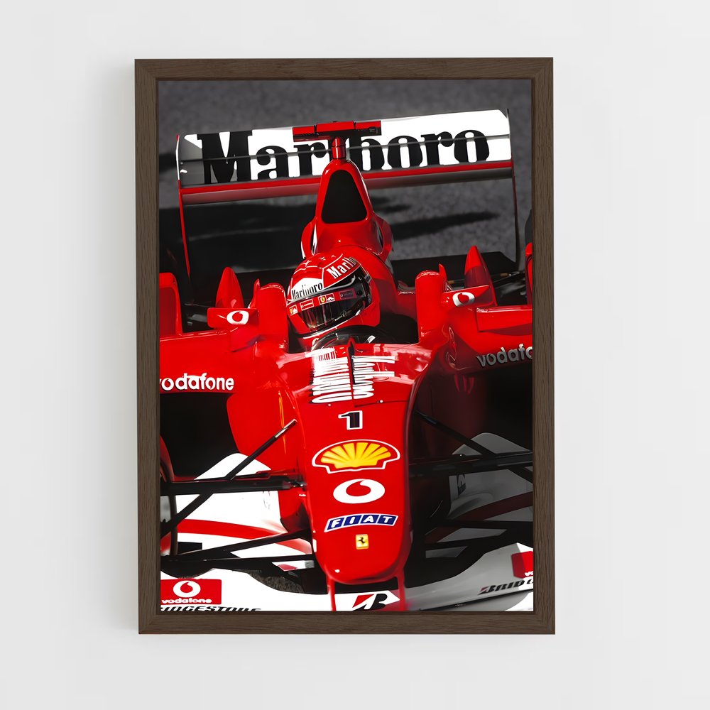 ap-ferrari f2004-4 cadre Bois foncé