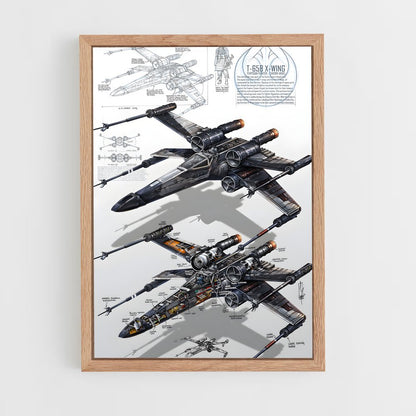 ap-fictional aircraft-3 cadre Bois clair