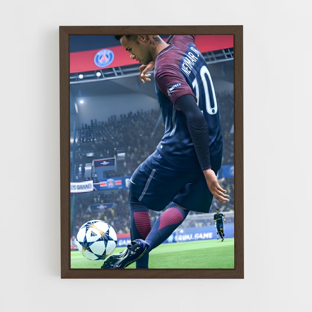 ap-fifa-1 cadre Bois foncé