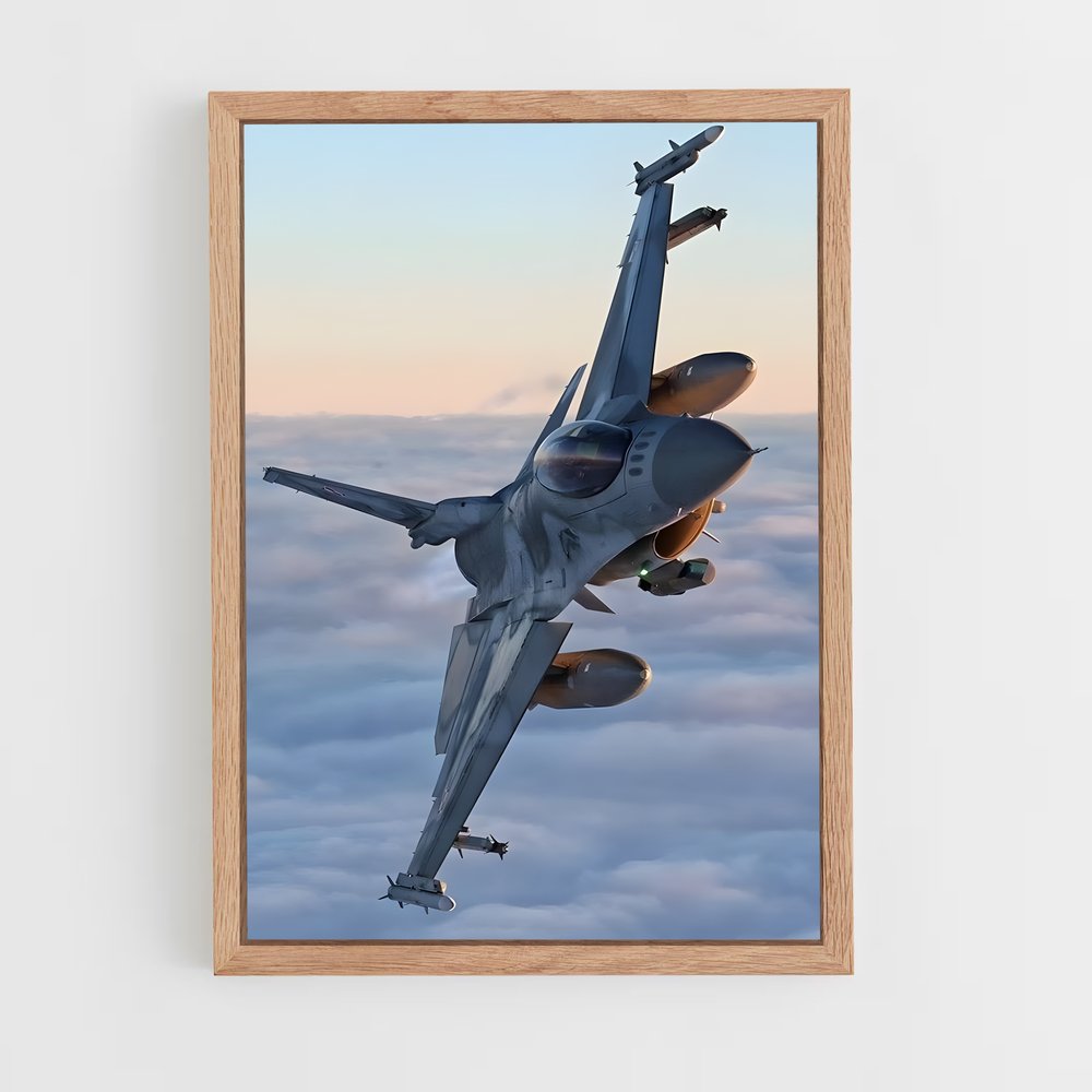 ap-fighter jets-2 cadre Bois clair