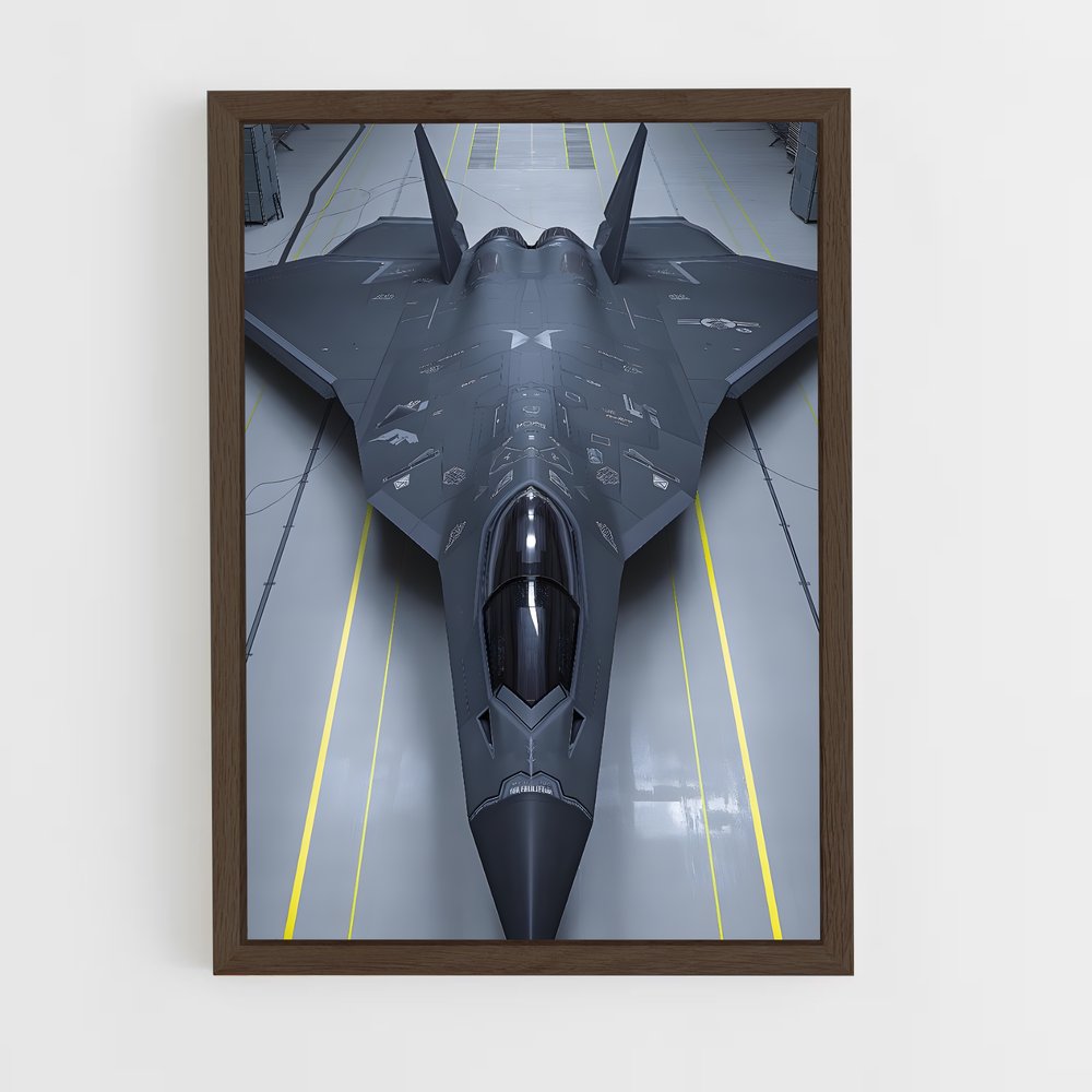 ap-fighter jets-7 cadre Bois foncé