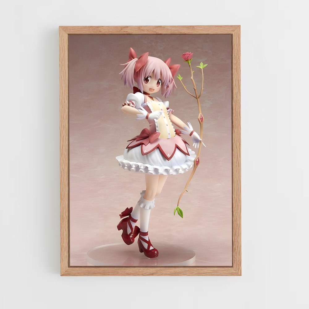 ap-figurines-4 cadre Bois clair
