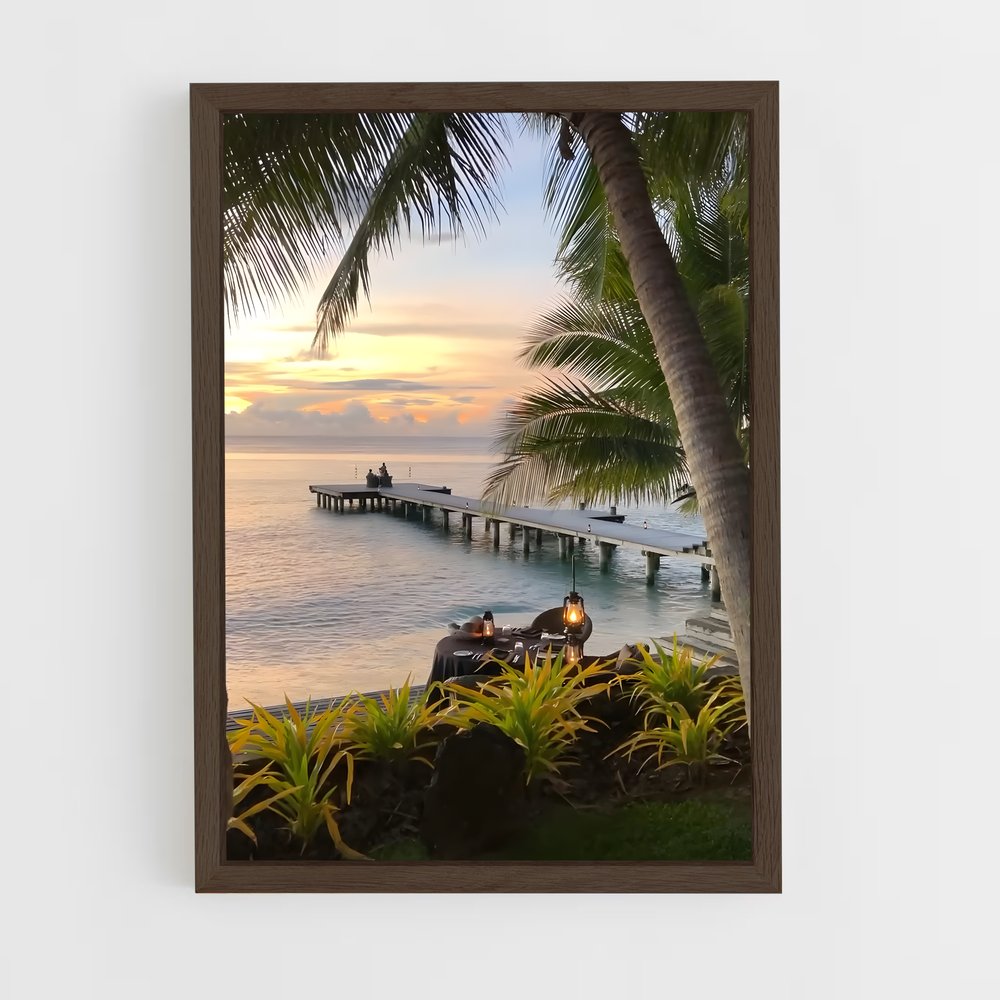 ap-fiji-8 cadre Bois foncé
