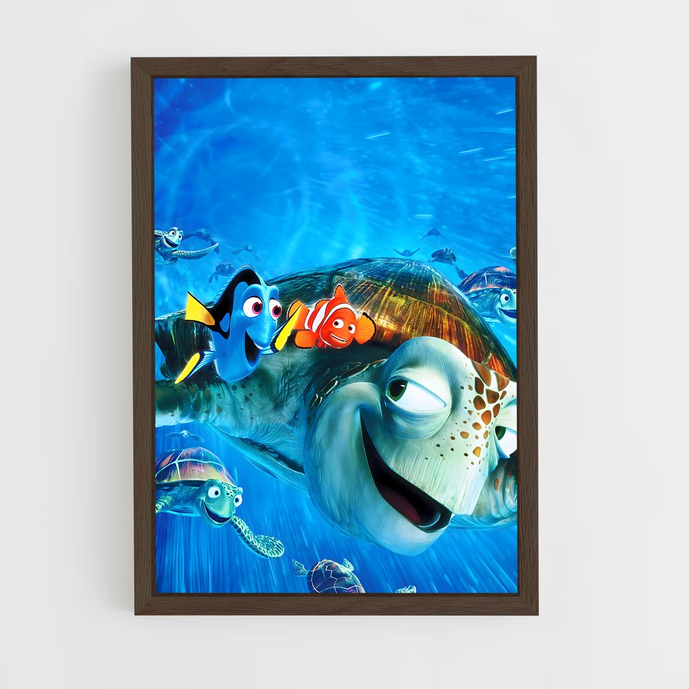 ap-finding nemo-1 cadre Bois foncé
