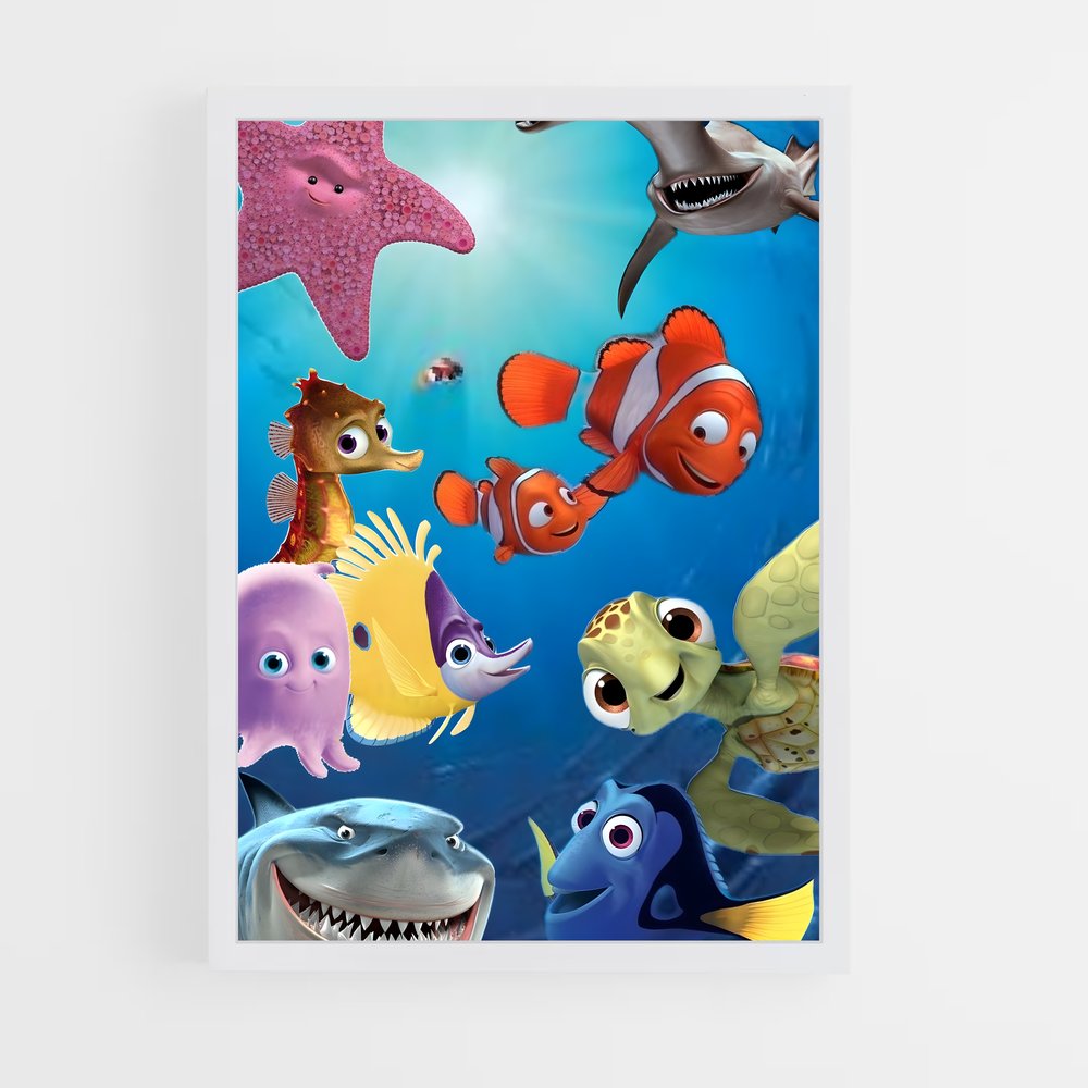 ap-finding nemo-3 cadre Blanc