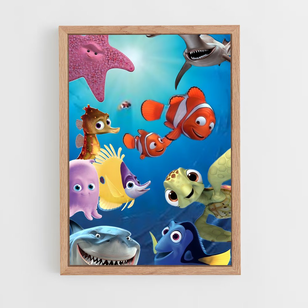 ap-finding nemo-3 cadre Bois clair