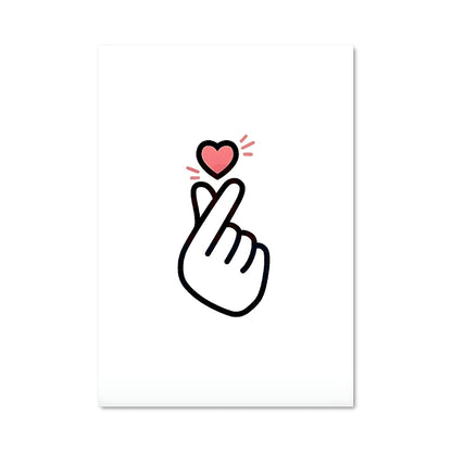 Poster Love Gesture