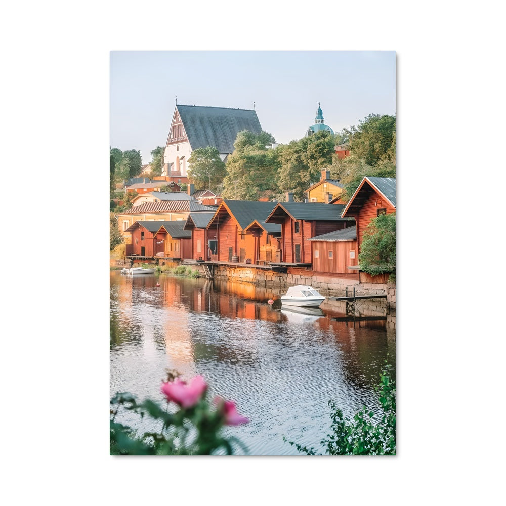 Poster Rive Scandinave