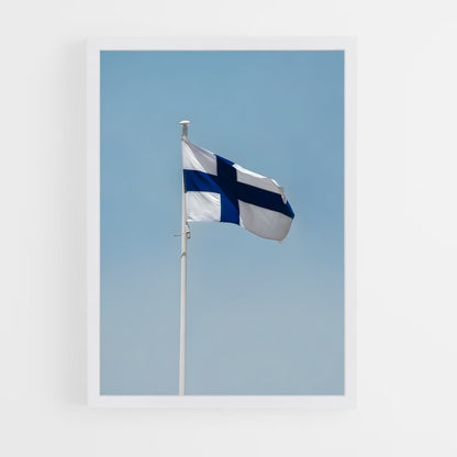 ap-finland flag-3 cadre Blanc