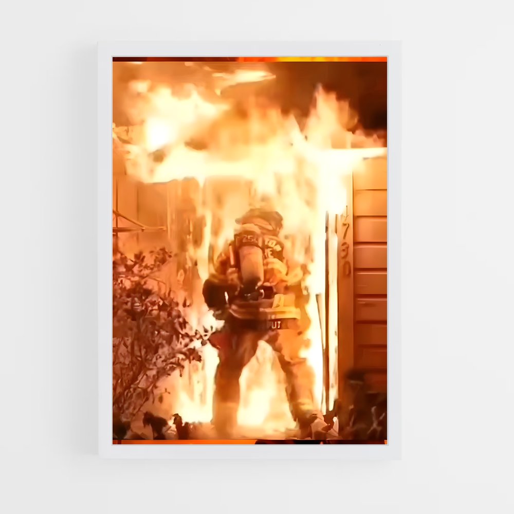ap-firefighter-10 cadre Blanc