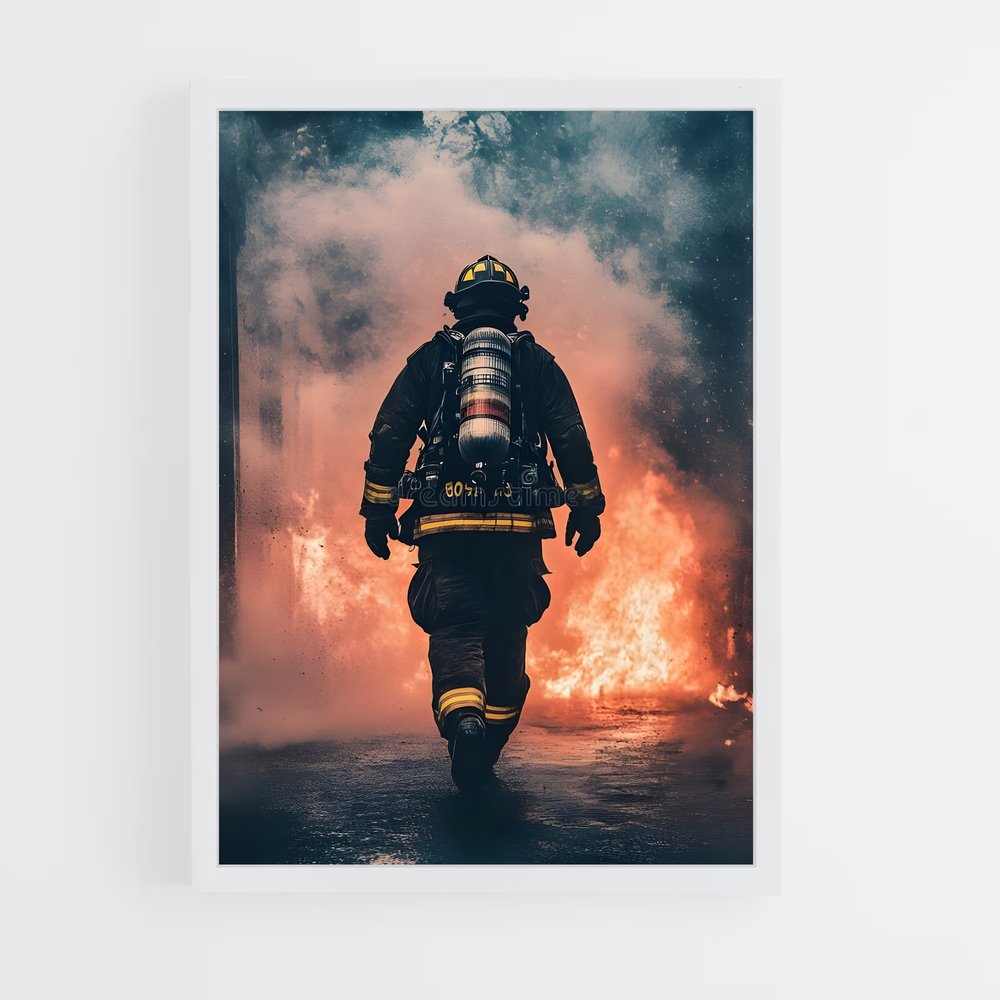 ap-firefighter-3 cadre Blanc