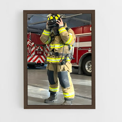 ap-firefighter-5 cadre Bois foncé