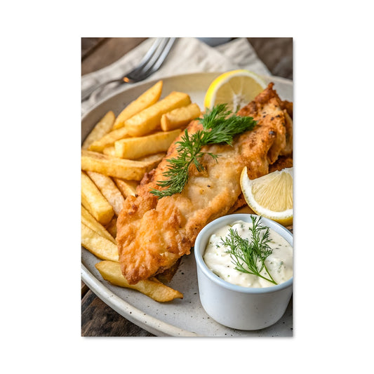 Poster Fish & Chips Delight