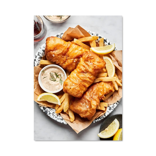 Poster Wings & Chips