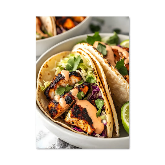 Poster Tacos et Fiesta
