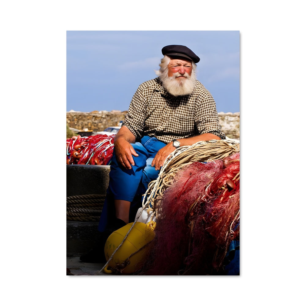 Poster Le Pêcheur Émérite