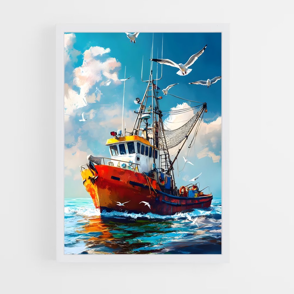 ap-fishing boats-4 cadre Blanc