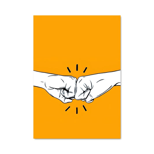 Poster Fist Bump United