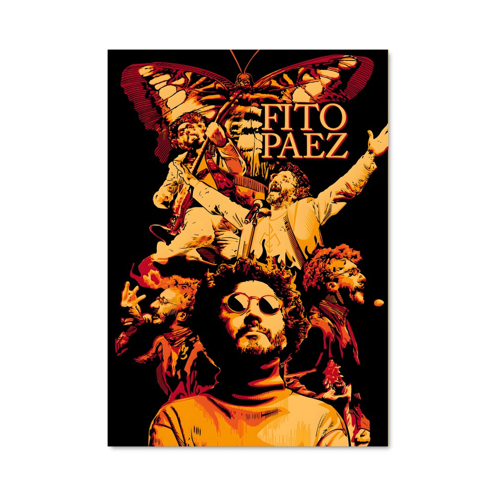 Poster Papillon de Fito