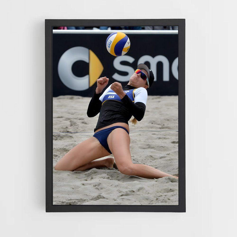 ap-fivb beach volleyball world tour-5 cadre Noir