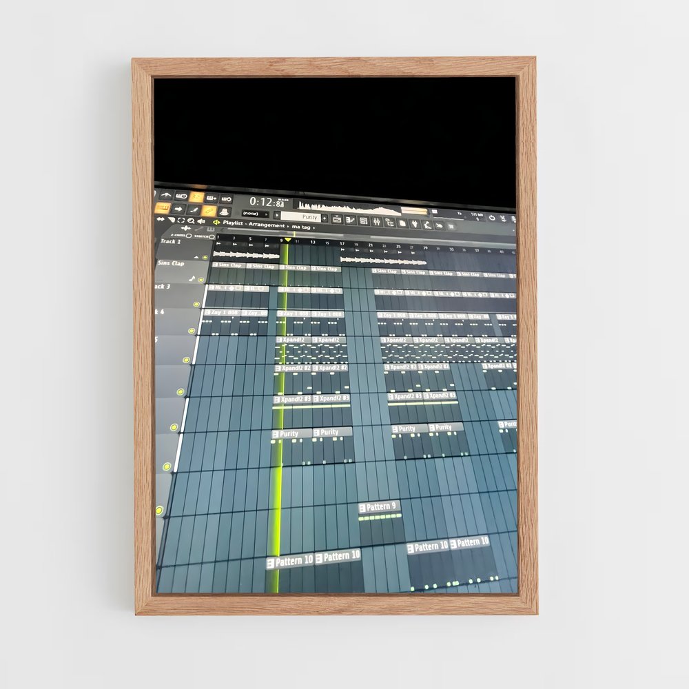 ap-fl studio-4 cadre Bois clair