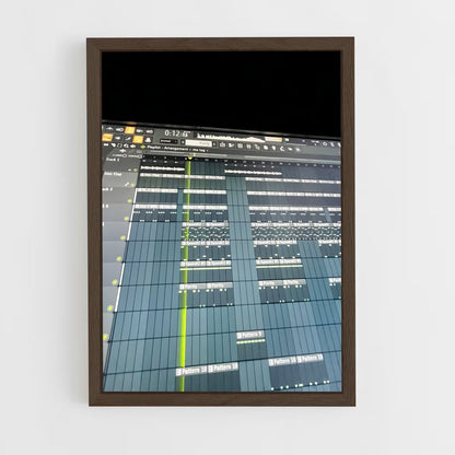 ap-fl studio-4 cadre Bois foncé