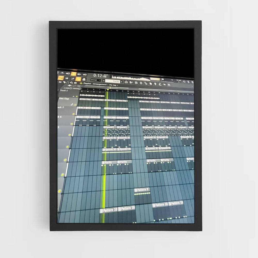 ap-fl studio-4 cadre Noir