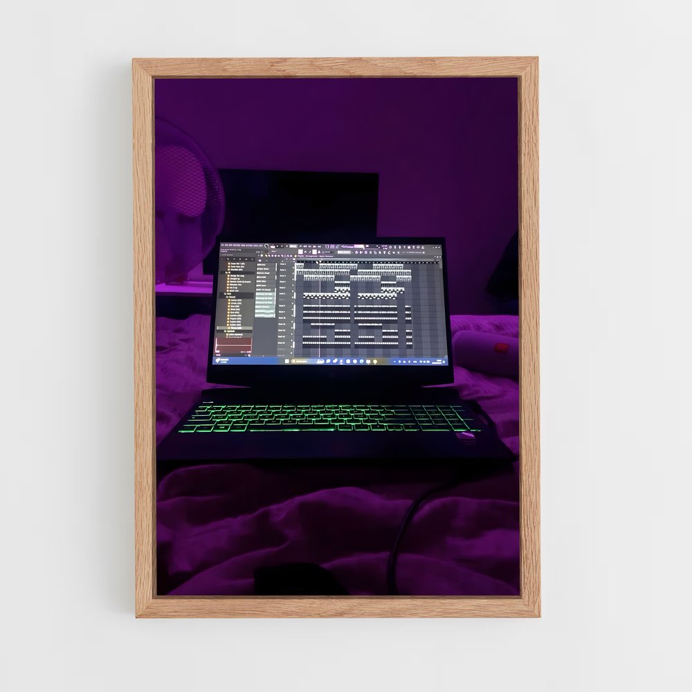 ap-fl studio-6 cadre Bois clair
